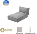 Blomus Bett S STAY Stone, inkl. GRATIS Schutzhülle & Reinigungsmittel
