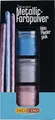 Lebensmittelfarbe Metallic-Pulver 3x2g Blau Flieder Pink DECOCINO