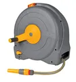 HOZELOCK - Tragbare Fast Reel Schlauchbox 40 M: vormontiert mit 40 M + 2 M Zulaufschlauch, integriertes automatisches Schlauchführungssystem, sehr leichtes Aufrollen, sofort einsatzbereit [2494R0000]