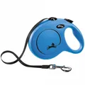FLEXI Rollleine New CLASSIC Gurt - 8m, bis 50kg - Blau