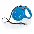 Flexi Classic Hundeleine Gurtband ausziehbar 8m bis 50kg Größe L blau