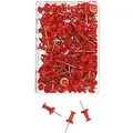 WEDO Stecknadeln Metall Rot 100 Stück