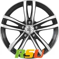 Mille Miglia MM020 anthrazit poliert 7x17" ET49 LK5 112 ML 57.1 Alufelgen 17 ...