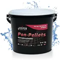 KOIPON Pon-Pellets 6mm 3,5 kg, Fischfutter für Teichfische, Ganzjahresfutter schwimmend, Teichfutter, als Koifutter und Goldfischfutter geeignet