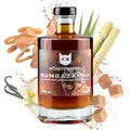 Böser Kater RUMbazamba Caramel Toffee, Feine Geschmacks-Noten von Rum & Karamell, Wild & Verführerisch, Die perfekte Geschenkidee, Handgemacht mit kleiner Auflage, 0,5l 40% Vol