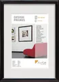 Kunststoff Bilderrahmen Design Frames schwarz, 50 x 60 cm