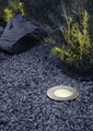 Nickel Moderne BODEN EINBAULAMPEN Außenlampe Garten 1x15W/E27 17x26 [cm]