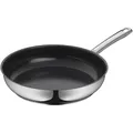 WMF Devil Bratpfanne 28 cm, Pfanne Induktion Antihaftbeschichtung, Keramikpfanne, Edelstahlgriff, Induktionspfanne für alle Herdarten geeignet, Pfanne Keramikbeschichtung, backofenfest