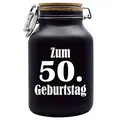 Spardose Zum 50. Geburtstag Geld Geschenk Idee Schwarz XXL