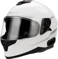 Mesh-Helm mit Headset Outride, SENA (glänzend weiß, Größe XL)