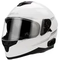 SENA Integralhelm OUTRIDE weiß mit integriertem Bluetooth 5 Headset Gr. XL 61/62