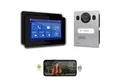 Goliath Intercom Video-Türsprechanlage Goliath Basic Line 2-Draht Video Türsprechanlage Schwarz/Silber (Privat oder Gewerblich)