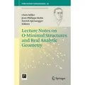 Lecture Notes on O-Minimal Structures and Real Analytic Geometry / Springer US / Taschenbuch