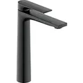 Duravit Tulum Waschtischarmatur TU1040002046 ohne Zugstangen-Ablaufgarnitur, Ausladung 155mm, schwarz matt
