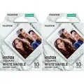 Fujifilm Instax Square Film White Marble 2er Pack