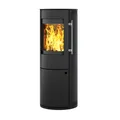 KLEINING Kaminofen "Lugano", schwarz, Stahl, 6 kW, Dauerbrand geeignet