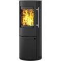 Kleining Lugano Stahl Schwarz 6 kW mit Automatik