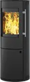 Kaminofen Firefix Lugano Stahl schwarz 6 kW