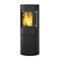 Kaminofen 'Lugano' Stahl schwarz 6 kW