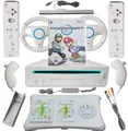 Nintendo Wii Konsolen Set mit Balanceboard, Mario Kart Original 2 Spieler