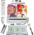 Nintendo Wii Konsole Fitness Set + Balanceboard + Fit +Zumba & EA Active + Gurt