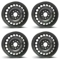 4 Alcar Stahlfelgen 6.0Jx15 Zoll ET44 5x112 für Mercedes Benz A B 4er Satz