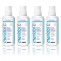 MERIDOL Mundspülung Spüllösung 4x400ml PZN 3713120 plus 20ml Meridol Zahnpasta