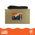 Quick Dam QD610-12 Water-Activated Flood Barrier-10 Feet-12/Pack, Black, 12 Pack