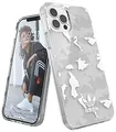 adidas Hülle Entwickelt für iPhone 12 Hülle, iPhone 12 Pro Hülle, 6.1 Zoll, Fallgeprüfte Hüllen, stoßfeste erhöhte Kanten, Original Snap Case Schutzhülle, Transparent/Weiß