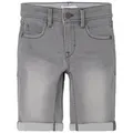 Name It Jeansshorts Sofus (1-tlg) grau 140