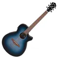 Ibanez AEG50-IBH Indigo Blue Burst Gitarre Tonabnehmer Fichte Sapele AEQ-TTS