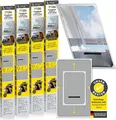 EASYmaxx Insect Protect Teleskop-Insektenschutzgitter für Dachfenster - 4er-Set