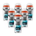 L'Oréal Men Expert Kühlendes Deo für Männer, Intensiver Deoroller gegen Geruchsentwicklung für 72 Stunden, Ultra Cooling Effekt, Fresh Extreme, 6 x 50 ml