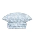 HOMLA Callais Essentials Bettwäsche Set 220x200 cm, 100% Polyester, Blau