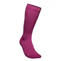 BAUERFEIND Run Ultralight Compression Socks, Woman, berry, M, 38-40