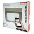 Telefunken Smart LED Aufbauleuchte Nickel matt 17x17cm 12W 1200lm RGBW Tuya WiFi
