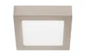 Telefunken LED Deckenleuchte WiFi Appsteuerung RGB CCT Eckig Dimmbar Silber 12W