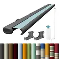 Vollkassettenmarkise Premium Basaltgrau, Markisenbreite: 4.0 m x 3.0 m, Markisentuchfarbe: Linde