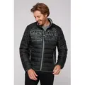 CAMP DAVID Outdoorjacke mit elastischem Saumabschluss schwarz 4XL (66/68)