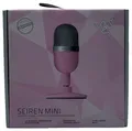 RAZER Seiren Mini Quartz kompaktes Mikrofon für Streaming Gaming am PC Pink Rosa
