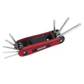 Kreator Torx-Schlüsselsatz 8 Teile CV-Stahl T9 - T40 Kugelkopf Srewdrivers Key