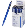 Westcott ALLTIME Kugelschreiber Blau 50 Stk | Druckkugelschreiber M | ISO