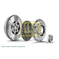1x Kupplungssatz Schaeffler LuK 600 0194 00 passend für BMW