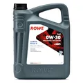 ROWE HIGHTEC Synth RS SAE 0W-30 LV II, 5 Liter, Vollsynthetisches Longlife-Motoröl für Benzin- und Dieselmotoren mit/ohne Pumpe-Düse, Art. Nr. 20069