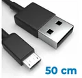 Justcom Samsung Galaxy Grand Prime Value Edition USB-Kabel, Micro-USB, USB-A (50 cm), Schnellladekabel, Datenkabel, Handy, Tablet