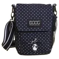 DOOG Shoulder Bag Stella navy/polka dot Hunde Accessoires 17x21x7 cm