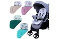 BabyLux Kinderwagenaufsatz Sitzauflage für Kinderwagen Buggy Sitzeinlage Kinderwagenauflage, S124. Africa_Tiere
