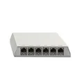 Rutenbeck PP-ClassEA iso-6 Ap rw, ClassEA iso-Patchpanel, geschirmt, Aufputz, fü