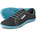 leguano aktiv anthrazit Bafußschuhe blaue Sohle- Gr. 44