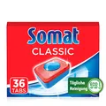 Somat Classic Spülmaschinen Tabs (36 Tabs), Geschirrspül Tabs für eine kraftvolle Reinigung, Spültabs hinterlassen strahlend sauberes Geschirr sogar bei niedrigen Temperaturen